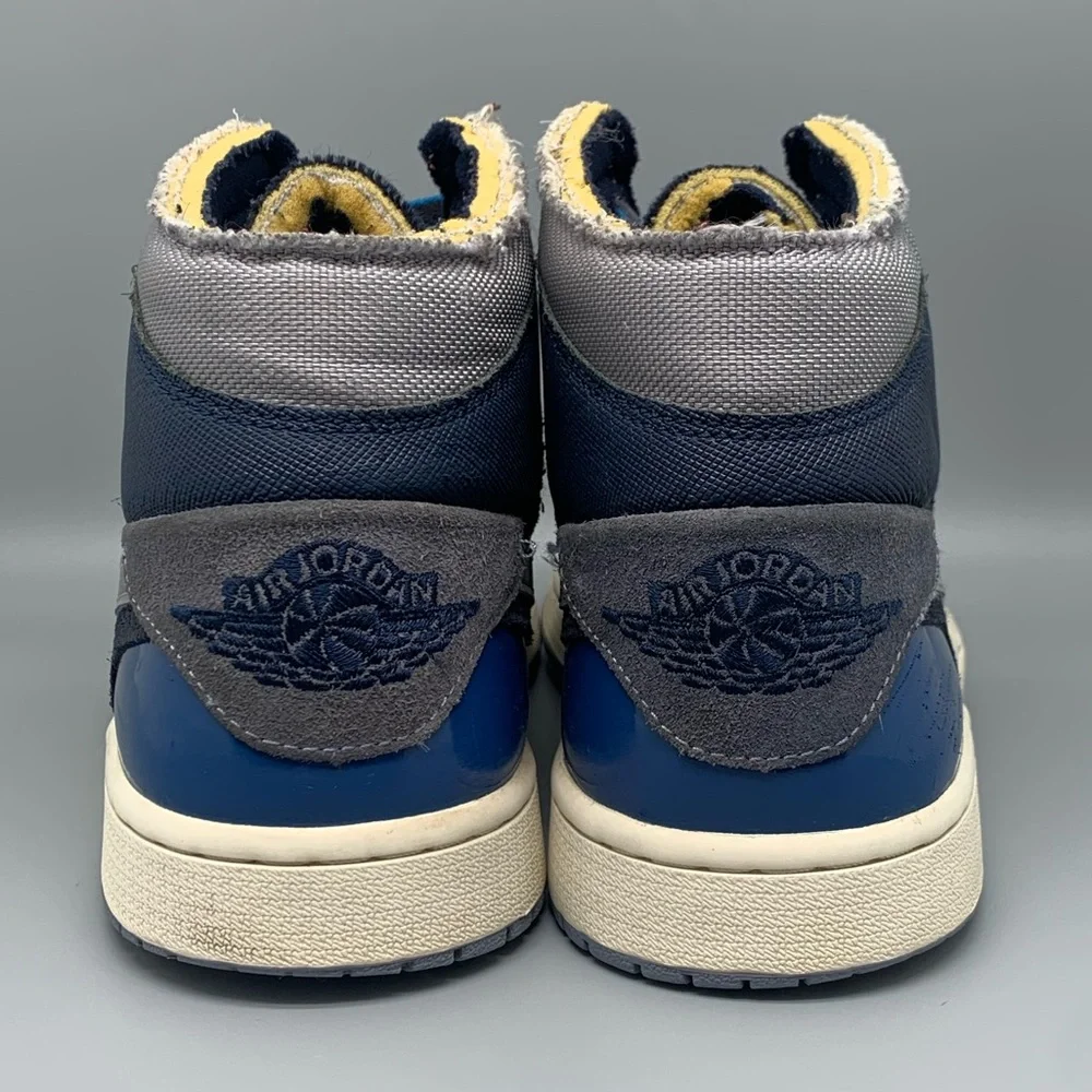 Jordan 1 Mid‎ SE Craft Obsidian Basketball Shoes DR8868-400 Men's Sz 10